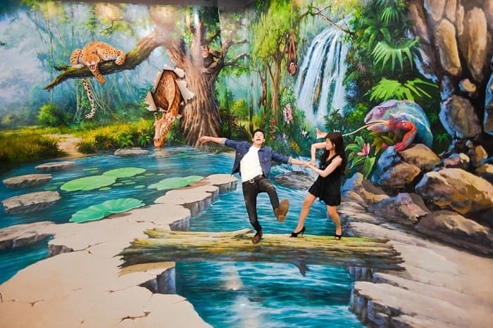 50 địa điểm du lịch Đà Nẵng HẤP DẪN NHẤT bạn tha hồ lựa chọn 120 Bao tang 3D Trick Eye