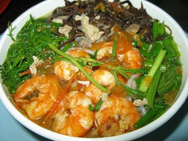 Ngọt thanh món bún tôm ở đảo Cát Bà - Báo VnExpress Du lịch