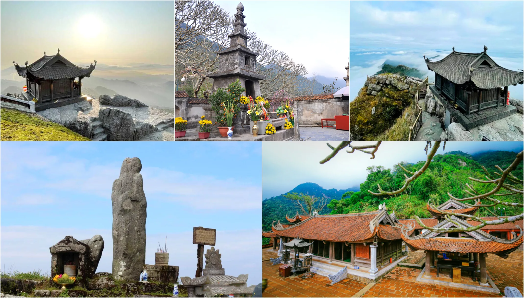 Lich trinh du lich Yen Tu 2 ngay 1 dem