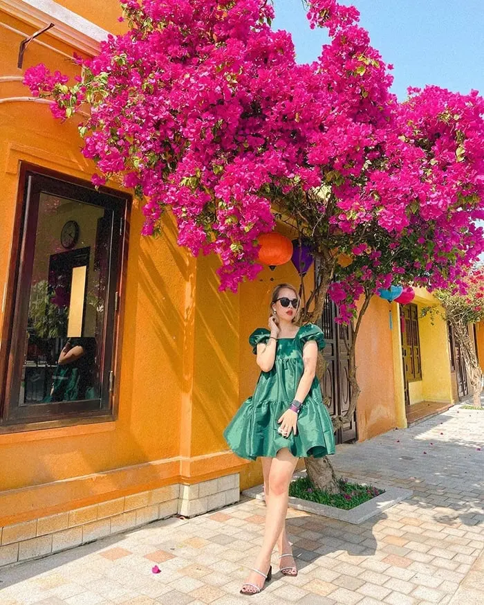 Chơi gì ở Hội An tháng 3: Lịch trình khám phá phố cổ đẹp nhất 25 Gian hoa giay pho Tran Phu