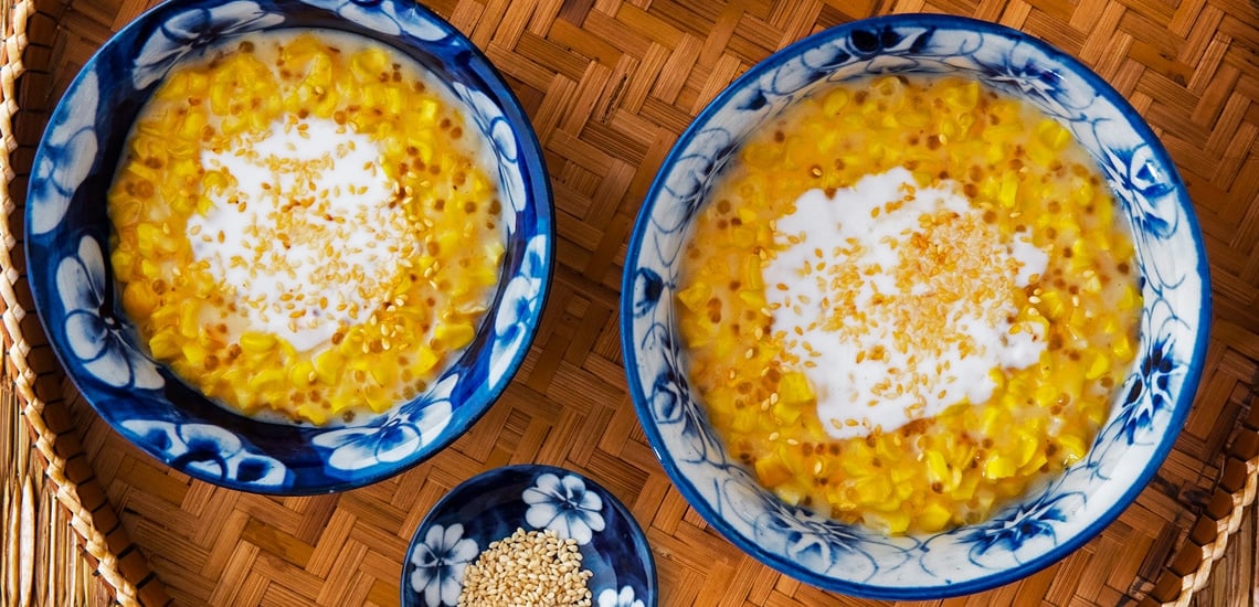 TOP 20+ món đặc sản Hội An ngon nức tiếng 57 Chè ngô - món chè bình dị, dễ ăn tại Hội An