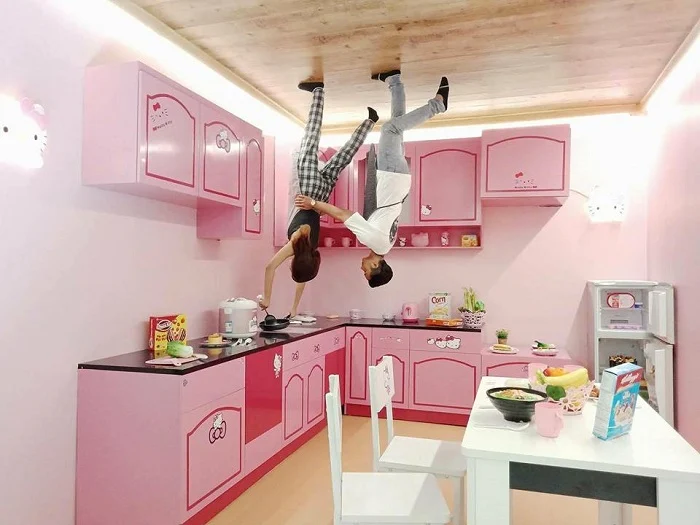 50 địa điểm du lịch Đà Nẵng HẤP DẪN NHẤT bạn tha hồ lựa chọn 121 Ngoi nha up nguoc Upside down house