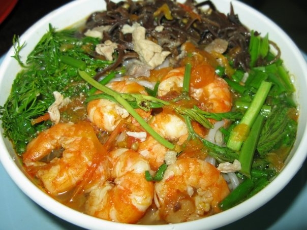 Cẩm nang du lịch Cát Bà Hải Phòng tự túc chi tiết 34 Ngọt thanh món bún tôm ở đảo Cát Bà - Báo VnExpress Du lịch